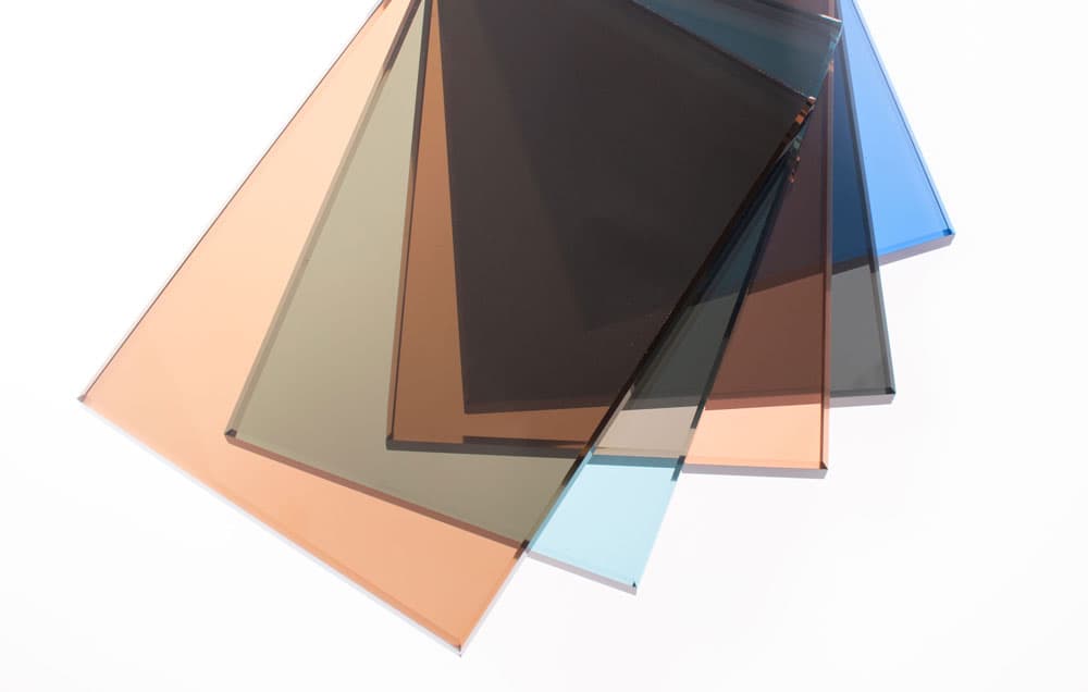 شيشه تخت رنگي 