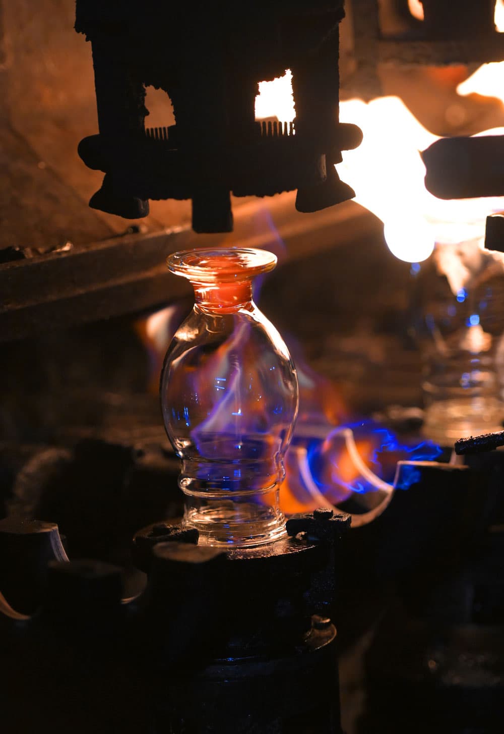 لاين توليد ظروف شيشه اي 