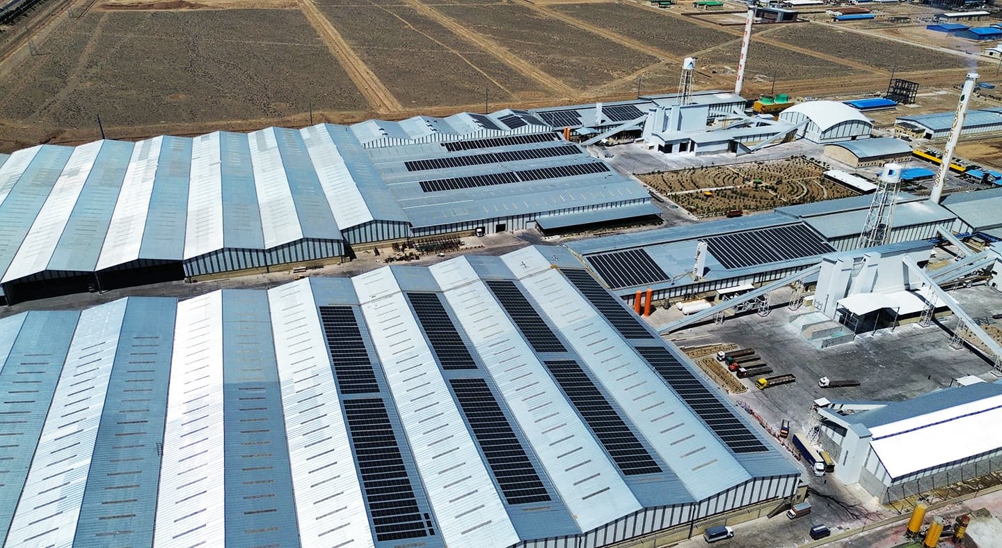 پنل خورشيدی سقفی